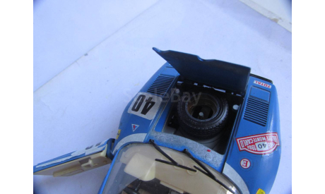 модель 1/24 Ferrari GTO №40 1984 Burago металл 1:24, масштабная модель, BBurago, scale24