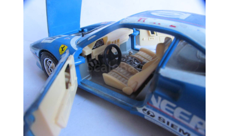 модель 1/24 Ferrari GTO №40 1984 Burago металл 1:24, масштабная модель, BBurago, scale24