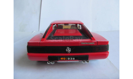модель 1/18 Ferrari Testarossa 1984 Burago Italy металл 1:18, масштабная модель, BBurago, scale18