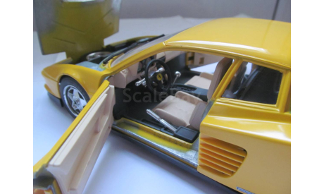 модель 1/18 Ferrari Testarossa 1984 Burago Italy металл 1:18, масштабная модель, BBurago, scale18