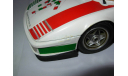 модель 1/18 Ferrari Testarossa 1984 FIFA World Cup Italia 90 1990 Burago Italy металл 1:18, масштабная модель, scale18, BBurago