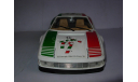 модель 1/18 Ferrari Testarossa 1984 FIFA World Cup Italia 90 1990 Burago Italy металл 1:18, масштабная модель, scale18, BBurago