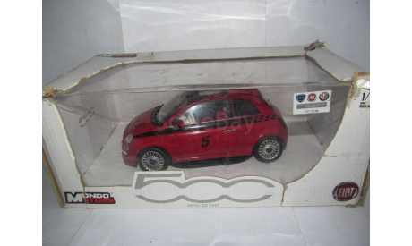 модель 1/18 Nuova Fiat 500 #5 Mondo Motors 1:18 металл, масштабная модель, scale18