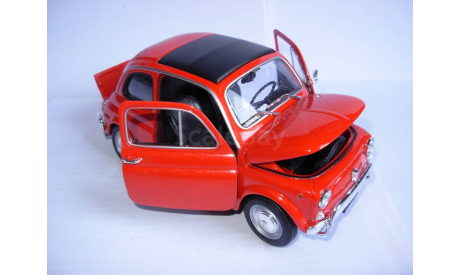 модель 1:18 Fiat 500L Welly металл 1/18, масштабная модель, scale18