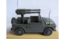 модель 1/43 военный FIAT Campagnola Old Cars металл 1:43 military пулемёт, масштабная модель, scale43