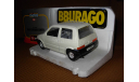 модель 1/24 Fiat Cinquecento Burago Made in ITALY металл 1:24, масштабная модель, scale24, BBurago