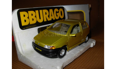 модель 1/24 Fiat Punto Burago Made in ITALY металл 1:24, масштабная модель, scale24, BBurago