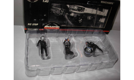 модель 1/43 F1 Formula/Формула-1 фигурки Pit Stop McLaren Minichamps /PMA металл 1:43, фигурка, scale43