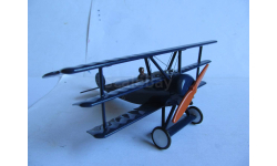 1:48 военный самолёт триплан Fokker Dr. I 1917 1/48 металл military WW I