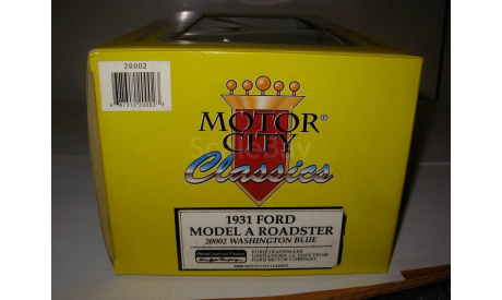 модель 1/18 Ford 1931 Roadster Motor City Classics Sunstar  1:18, масштабная модель, scale18