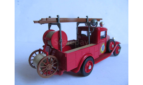 модель 1/43 пожарный Ford 1932 Eligor Washington France металл 1:43, масштабная модель, scale43