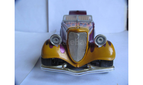 модель 1/24 FORD 1934 Cabriolet Hot Rod Street металл 1:24, масштабная модель, scale24