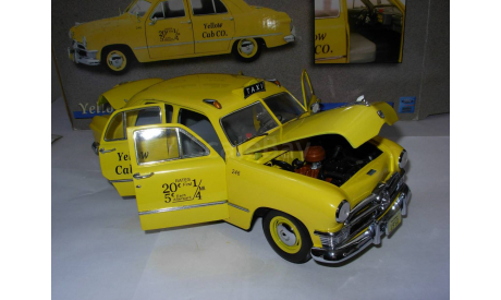 модель 1/18 Ford 1950 Yellow Cab Taxi такси Precision Miniatures 1:18, масштабная модель, scale18