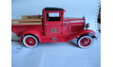 модель 1/18 пожарный пикап Ford A 1931 FIRE PICK UP Motor City Classics металл, масштабная модель, 1:18