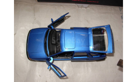 модель 1/24 Ford Escort Schabak металл 1:24 синий, масштабная модель, scale24