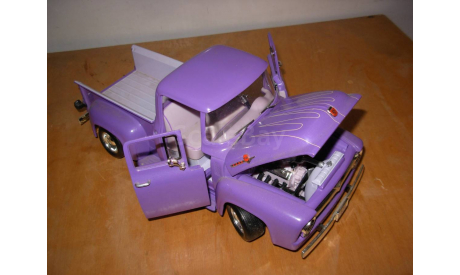 модель 1/18 Ford F100 1956 Truck Pick up Hot Rod пикап ERTL металл 1:18 F 100, масштабная модель, ERTL (Auto World), scale18