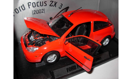 модель 1/18 Ford Focus ZX3 2002 Motor Max металл 1:18, масштабная модель, scale18, MotorMax