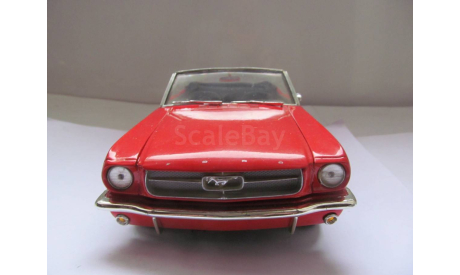 модель 1/18 Ford Mustang 1965 Cabrio Revell металл 1:18, масштабная модель, scale18