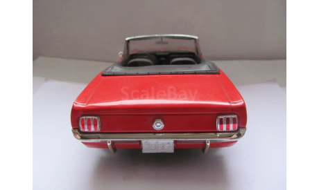 модель 1/18 Ford Mustang 1965 Cabrio Revell металл 1:18, масштабная модель, scale18