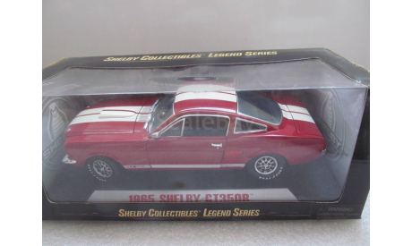 модель 1/18 Ford Mustang 1965 Shelby GT 350 Shelby Collectibles металл 1:18, масштабная модель, scale18