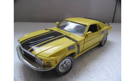 модель 1:18 Ford Mustang 1970 Boss ERTL 1/18, масштабная модель, ERTL (Auto World), scale18