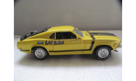 модель 1:18 Ford Mustang 1970 Boss ERTL 1/18, масштабная модель, ERTL (Auto World), scale18