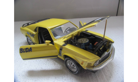 модель 1:18 Ford Mustang 1970 Boss ERTL 1/18, масштабная модель, ERTL (Auto World), scale18