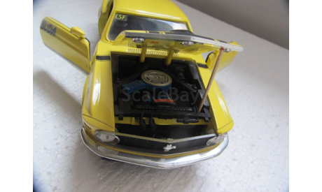 модель 1:18 Ford Mustang 1970 Boss ERTL 1/18, масштабная модель, ERTL (Auto World), scale18