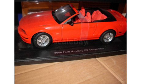 модель 1/18 Ford Mustang 2006 GT Cabriolet/Convertible AUTO ART металл Форд 1:18 AutoArt, масштабная модель, scale18