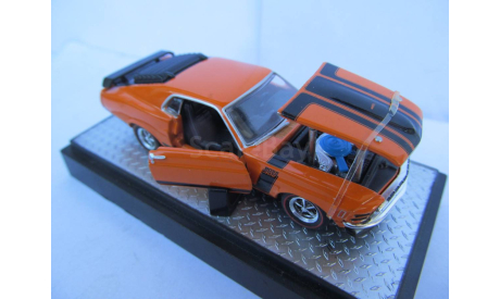 1/60 модель Ford Mustang Boss 302 1970 Castline металл 1:60, масштабная модель, scale64