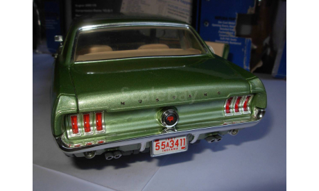 модель 1/18  Ford Mustang GT 1967 Coupe Greenlight металл 1:18, масштабная модель, scale18, Greenlight Collectibles