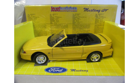 модель 1/18 Ford Mustang GT 1994 Convertible Jouef Evolution металл 1:18, масштабная модель, scale18