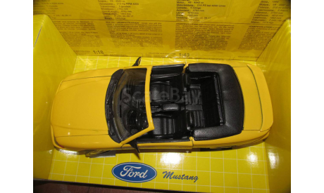 модель 1/18 Ford Mustang GT 1994 Convertible Jouef Evolution металл 1:18, масштабная модель, scale18