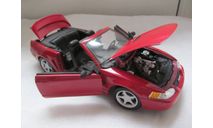 модель 1/18 Ford Mustang GT 1999 Convertible Maisto металл 1:18, масштабная модель, scale18