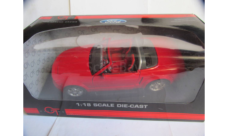 модель 1/18 Ford Mustang GT 2005 Convertible Cabrio Concept Beanstalk Group металл 1:18, масштабная модель, scale18