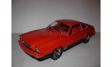 модель 1/18 Ford Mustang II Much 1 1976 GREENLIGHT металл 1:18, масштабная модель, scale18, Greenlight Collectibles