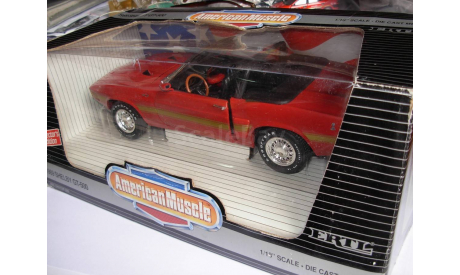 модель 1/18 Ford Mustang Shelby GT500 1969 convertible American Muscle ERTL металл, масштабная модель, 1:18, ERTL American Muscle