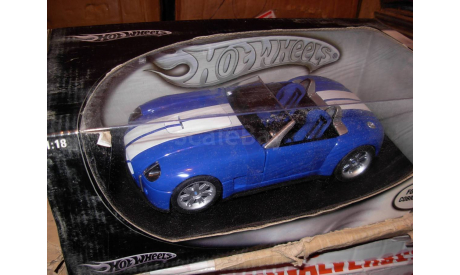 модель 1/18 Ford Shelby Cobra Mattel/Hot Wheels металл 1:18, масштабная модель, scale18, Mattel Hot Wheels