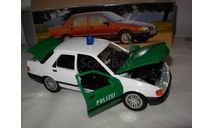 модель 1/25 полицейский Ford Sierra Ghia Polizei Schabak металл 1:25 1/24 1:24, масштабная модель, scale24