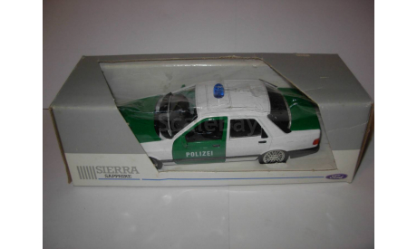 модель 1/25 полицейский Ford Sierra Sapphire Polizei Schabak металл 1:25 1/24 1:24, масштабная модель, scale24