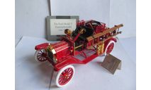 модель 1/16 пожарный Ford T 1916 Fire Engine Franklin Mint металл 1:16 1/18 1:18  пожарная, масштабная модель, scale16