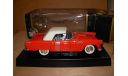 модель 1/18  Ford Thunderbird 1955 Yatming/Road Tough металл 1:18, масштабная модель, scale18