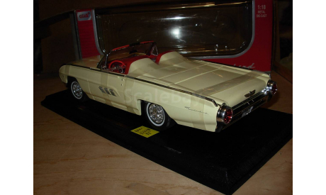 модель 1/18 Ford Thunderbird 1963 Sportoadster Anson металл 1:18, масштабная модель