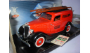 модель 1/19 Ford V8 пожарый фургон ’Chicago Fire Dept’ Solido France металл пожарная 1:19 не 1:18 1/18, масштабная модель, scale18