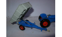 модель трактора с прицепом 1/43 Fordson Tractor + Whitlock Trailer King Size Lesney Matchbox England металл 1:43, масштабная модель, scale43