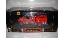 модель 1/24 пожарный GMC 1941 gold 24K Yatming / Signature Series металл пожарная 1:24, масштабная модель, scale24, Yatming/Signature Series