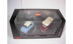 набор 2 модели 1/43 Goggomobil TL400 Limousine + T250 Transporter Schuco Limited 1:43 металл