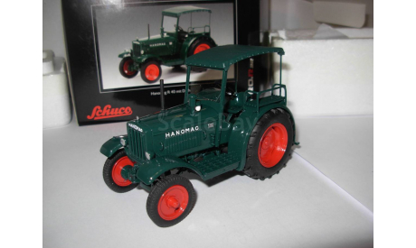 модель 1/32 трактор Hanomag R40 с крышей Schuco Pro.R32 смола 1:32, масштабная модель, scale32