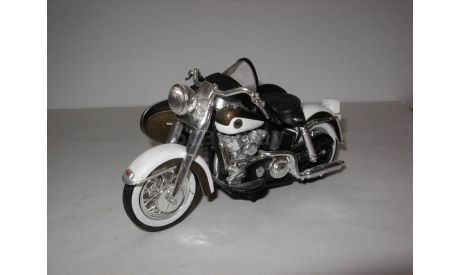 1/18 модель мотоцикл с коляской Harley Davidson Duo-Glide 1958 Maisto металл 1:18 Harley-Davidson, масштабная модель мотоцикла, scale18