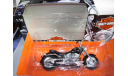 1/18 модель мотоцикл Harley Davidson FLSTF Fat Boy Maisto металл 1:18, масштабная модель мотоцикла, scale18, Harley-Davidson